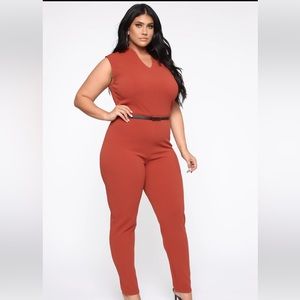 FASHION NOVA PLUS SIZE(2X) more to love jumpsuit